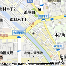 和歌山県和歌山市新留丁1周辺の地図