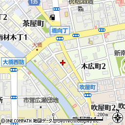 和歌山県和歌山市新留丁179周辺の地図