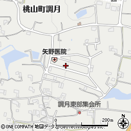 和歌山県紀の川市桃山町調月769-91周辺の地図
