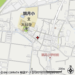 和歌山県紀の川市桃山町調月1088-1周辺の地図
