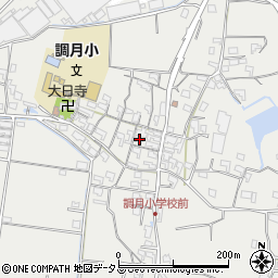 和歌山県紀の川市桃山町調月1068-1周辺の地図