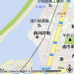 松田商店本社周辺の地図