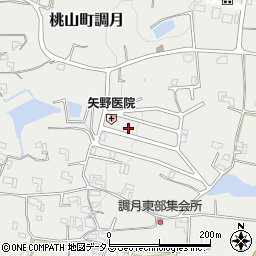 和歌山県紀の川市桃山町調月769-93周辺の地図
