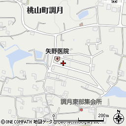 和歌山県紀の川市桃山町調月769-95周辺の地図