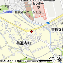 香川県善通寺市善通寺町906-9周辺の地図