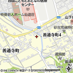 香川県善通寺市善通寺町872周辺の地図