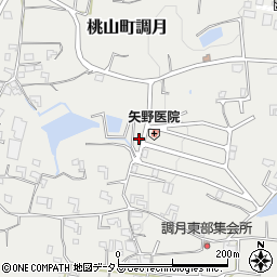 和歌山県紀の川市桃山町調月769-104周辺の地図