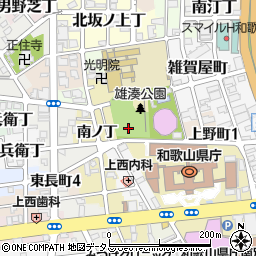 和歌山県和歌山市有田屋町周辺の地図