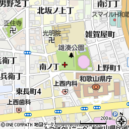 和歌山県和歌山市有田屋町周辺の地図