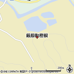長崎県対馬市厳原町樫根周辺の地図