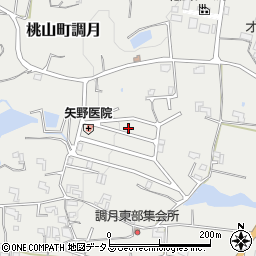 和歌山県紀の川市桃山町調月769-113周辺の地図