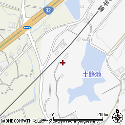 香川県丸亀市綾歌町栗熊西2034-1周辺の地図