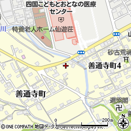 香川県善通寺市善通寺町907周辺の地図