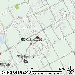 香川県丸亀市垂水町350-1周辺の地図
