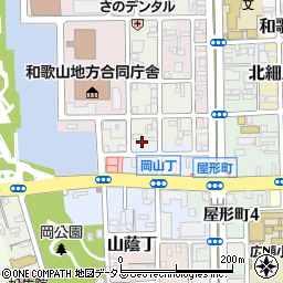 和歌山県和歌山市三番丁68周辺の地図