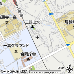 香川県善通寺市生野町1200周辺の地図