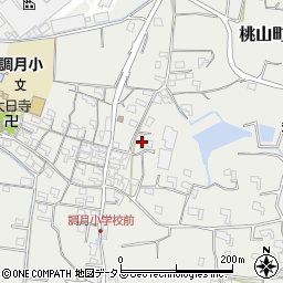 和歌山県紀の川市桃山町調月937周辺の地図