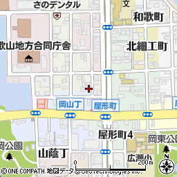 和歌山県和歌山市三番丁56周辺の地図