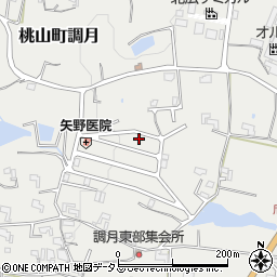 和歌山県紀の川市桃山町調月769-116周辺の地図