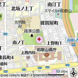 和歌山県立相撲競技場周辺の地図