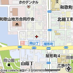 和歌山県和歌山市三番丁59周辺の地図