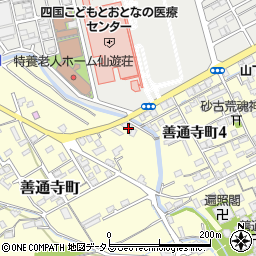 香川県善通寺市善通寺町908周辺の地図