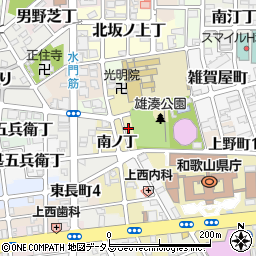 和歌山県和歌山市有田屋町南ノ丁19周辺の地図