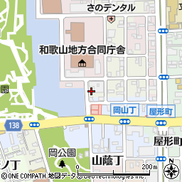 和歌山県和歌山市三番丁71周辺の地図
