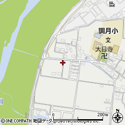 和歌山県紀の川市桃山町調月1020-2周辺の地図