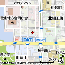 和歌山県和歌山市三番丁55周辺の地図