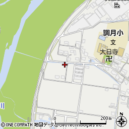 和歌山県紀の川市桃山町調月1020-1周辺の地図
