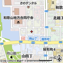 和歌山県和歌山市三番丁64周辺の地図