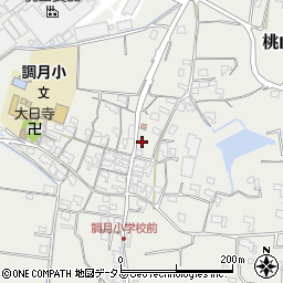 和歌山県紀の川市桃山町調月1058周辺の地図
