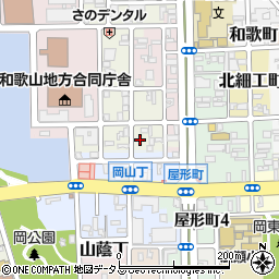 和歌山県和歌山市三番丁60周辺の地図