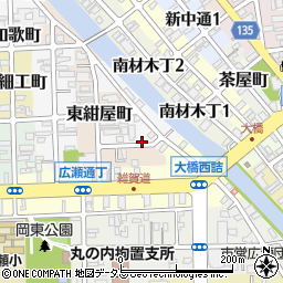 和歌山県和歌山市船場町41周辺の地図