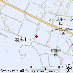香川県綾歌郡綾川町羽床上577周辺の地図