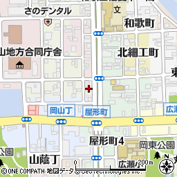 和歌山県和歌山市三番丁54周辺の地図