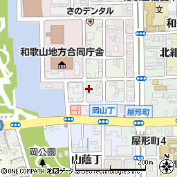 和歌山県和歌山市三番丁61-8周辺の地図