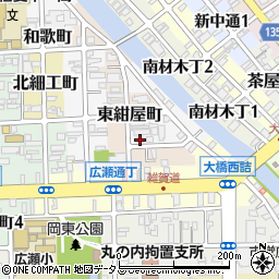 和歌山県和歌山市船場町57周辺の地図