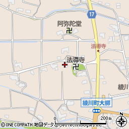 株式会社綾川葬祭　法道寺会館周辺の地図