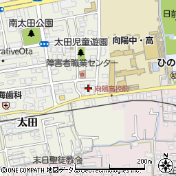 和歌山県和歌山市太田周辺の地図