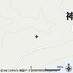 東京都神津島村宮塚山周辺の地図