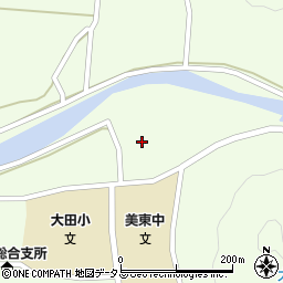 山口県美祢市美東町大田正覚周辺の地図