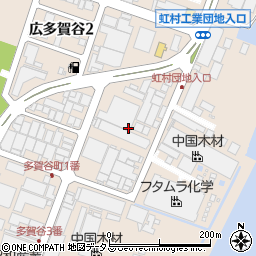 広島県呉市広多賀谷2丁目2周辺の地図