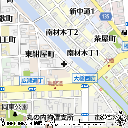 和歌山県和歌山市船場町39周辺の地図