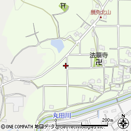 和歌山県紀の川市貴志川町北山86周辺の地図