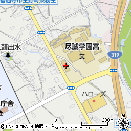 香川県善通寺市生野町855周辺の地図