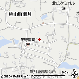 和歌山県紀の川市桃山町調月769-132周辺の地図