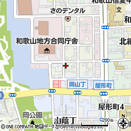 和歌山県和歌山市三番丁61周辺の地図