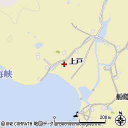 徳島県鳴門市瀬戸町小島田上戸36周辺の地図